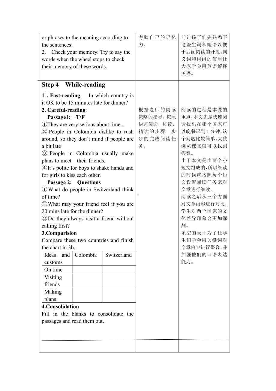 人教版九年级Unit 10 You are suppoed to shake hands.-Section A 3a—3c-教案、教学设计-部级公开课-(配套课件编号：b0ec2).doc_第2页