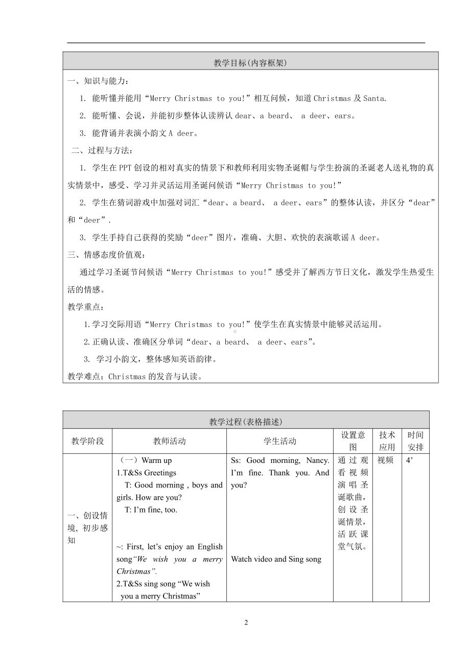 北京版一年级上册UNIT SIX HAPPY CHINESE NEW YEAR-Lesson 21-教案、教学设计-部级公开课-(配套课件编号：60a48).doc_第2页