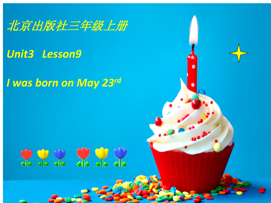 北京版三年级上册UNIT THREE I WAS BORN ON MAY 23RD-Lesson 9-ppt课件-(含教案)--(编号：60170).zip