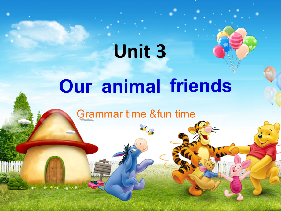 Unit 3 Our animal friends-Grammar & Fun time-ppt课件-(含教案)-市级公开课-新牛津译林版五年级上册(编号：a01c0).zip