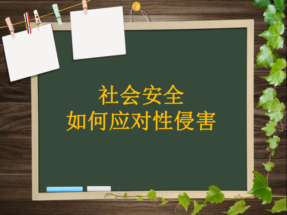 预防和应对社会暴力伤害事件的发生如何应对性侵害ppt课件（20张幻灯片）.pptx_第2页