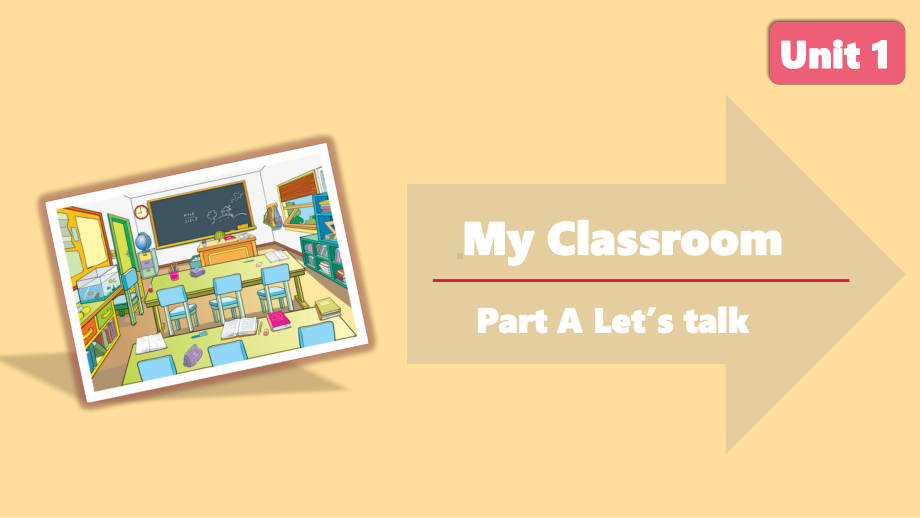 人教PEP四年级上册：Unit 1 My classroom Part A Let’s talk（课件）.pptx_第1页