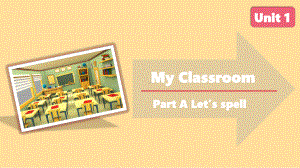 人教PEP四年级上册：Unit 1 My classroom Part A Let’s spell（课件）.pptx