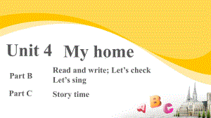 人教PEP四上-Unit 4 My home C Story time-课件.pptx