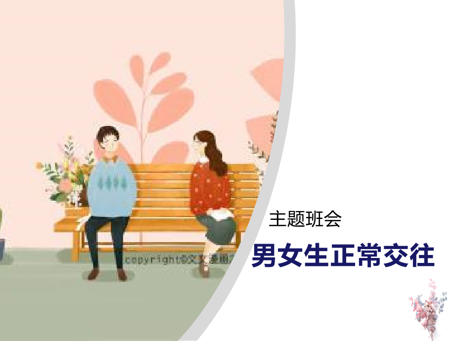 高中主题班会：中学生早恋教育主题班会-ppt课件（含视频）.zip