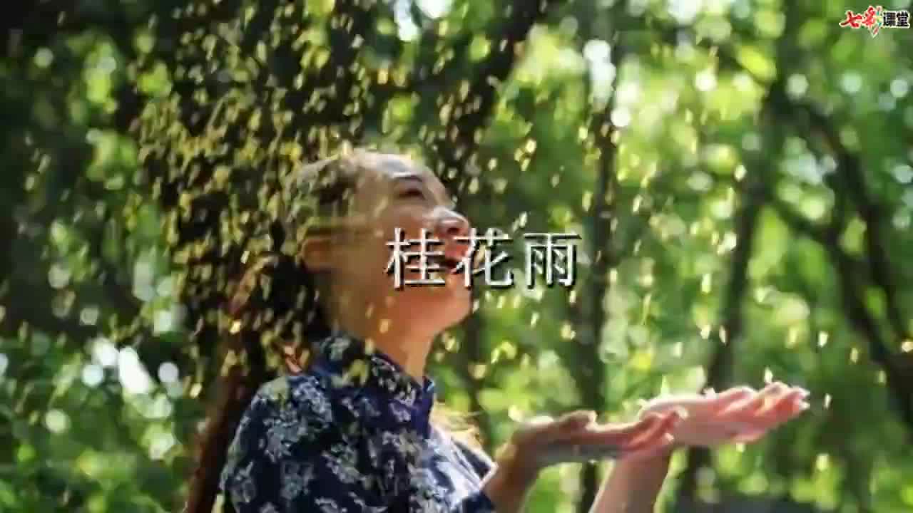 （部编(统编)版五年级上册语文视频） 课文朗读 3 桂花雨.mp4