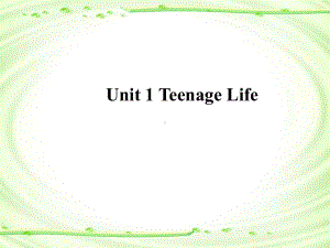 Unit 1 Teenage Life Section C Reading for Writing PPT课件 -（2021新人教版）高中英语必修第一册（高一上学期）.pptx