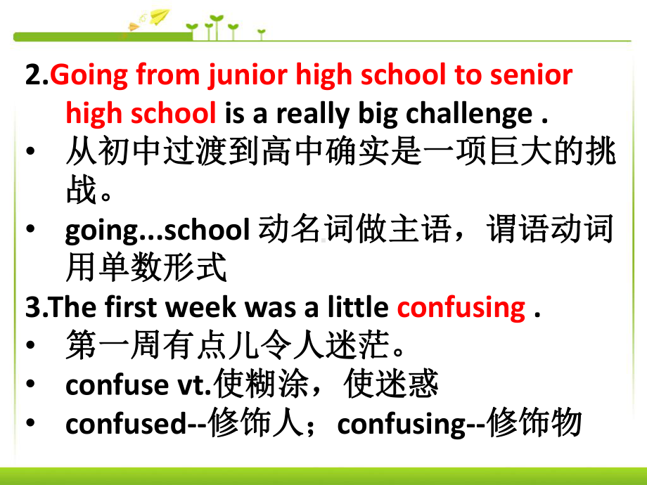 Unit 1 Teenage Life -Reading and Thinking 课文重点分析 PPT课件 （2021新人教版）高中英语必修第一册（高一上学期）.ppt_第3页