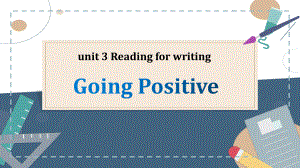 Unit 3 Reading for writing PPT课件 （2021新人教版）高中英语必修第一册（高一上学期）.pptx