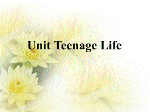 Unit 1 Teenage Life Section B Discovering Useful Structures PPT课件（2021新人教版）高中英语必修第一册（高一上学期）.pptx