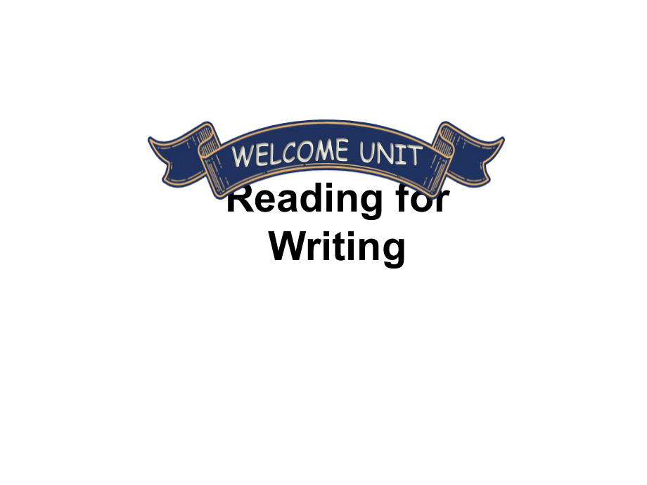 （2021新人教版）高中英语必修第一册Welcome Unit Period 5 Reading for Writingppt课件.ppt_第1页