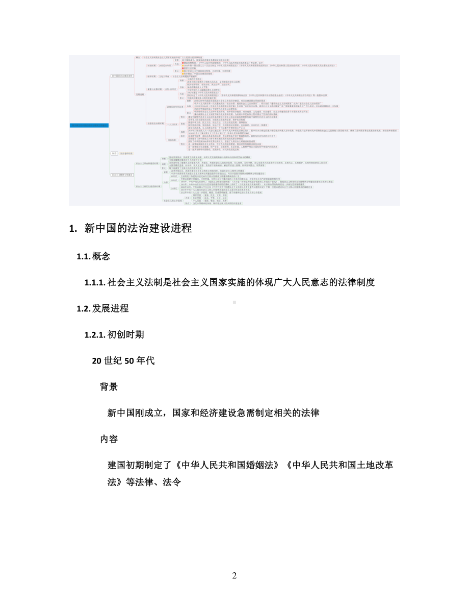 第10课当代中国的法治与精神文明建设 知识提纲-人教统编版高中历史选择性必修1.doc_第2页