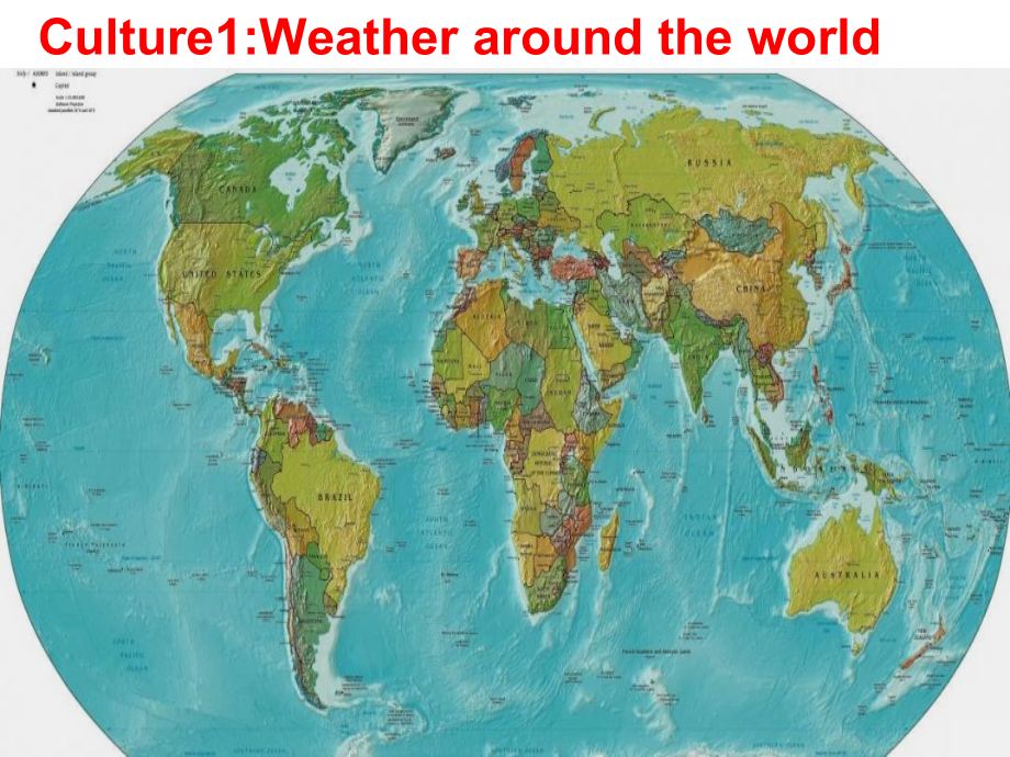 广东版五上Culture 1Weather around the world-ppt课件-(含教案)--(编号：109ab).zip