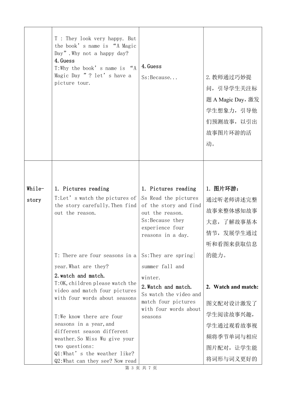 广东版五上Unit 1 Season and Weather-Lesson 1-教案、教学设计-市级优课-(配套课件编号：607cd).doc_第3页