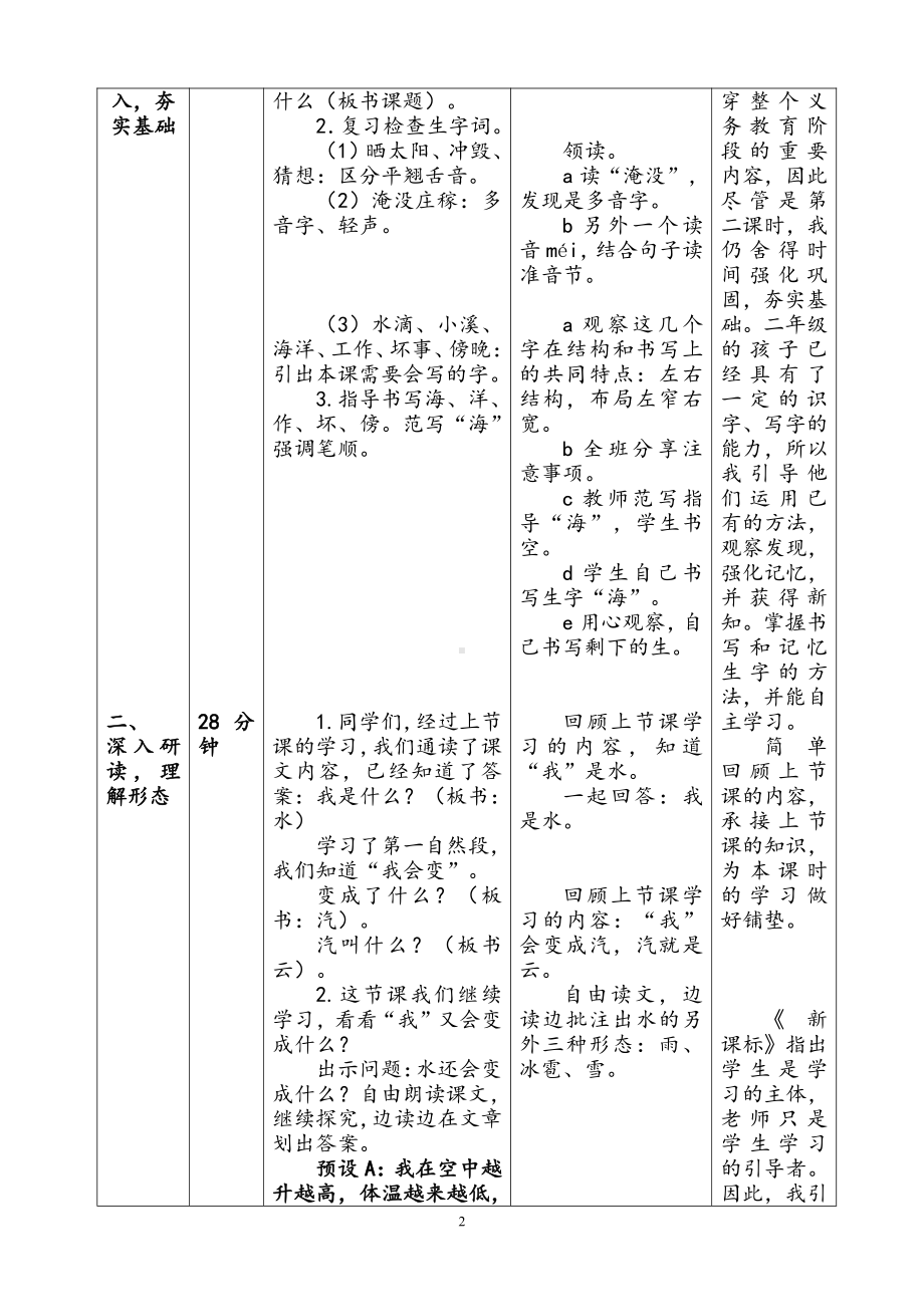 课文-2 我是什么-教案、教学设计-市级公开课-部编版二年级上册语文(配套课件编号：6058f).doc_第2页