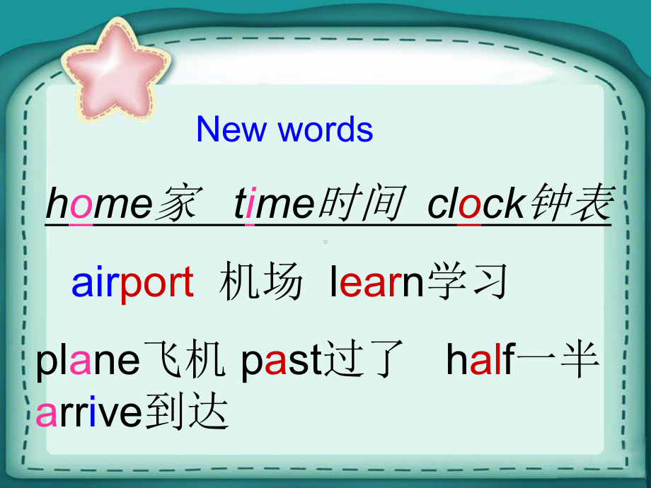 冀教版（三起）六年级上册英语Unit 1 Lesson 1 At the Airportppt课件.ppt_第3页