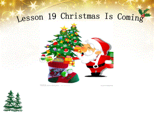 冀教版（三起）六年级上册英语Unit 4 Lesson 19 Christmas Is Coming!ppt课件.ppt