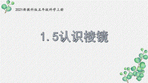 2021新教科版五年级科学上册《认识棱镜》课件.pptx