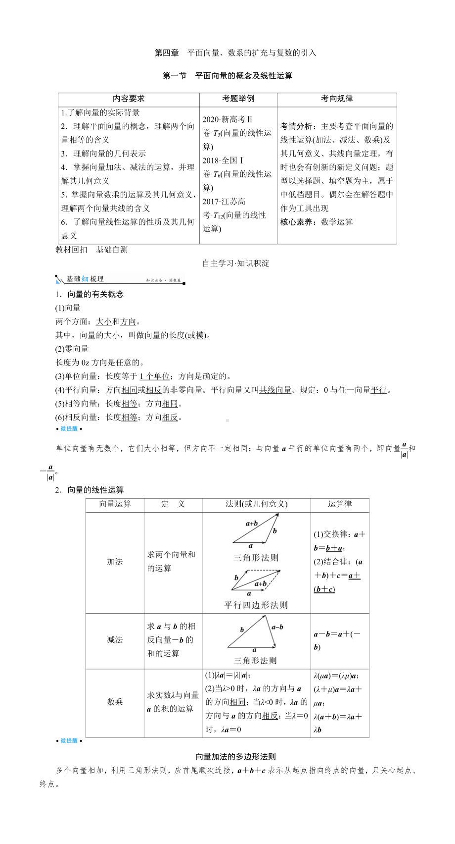 第四章　平面向量、数系的扩充与复数的引入.DOC_第1页