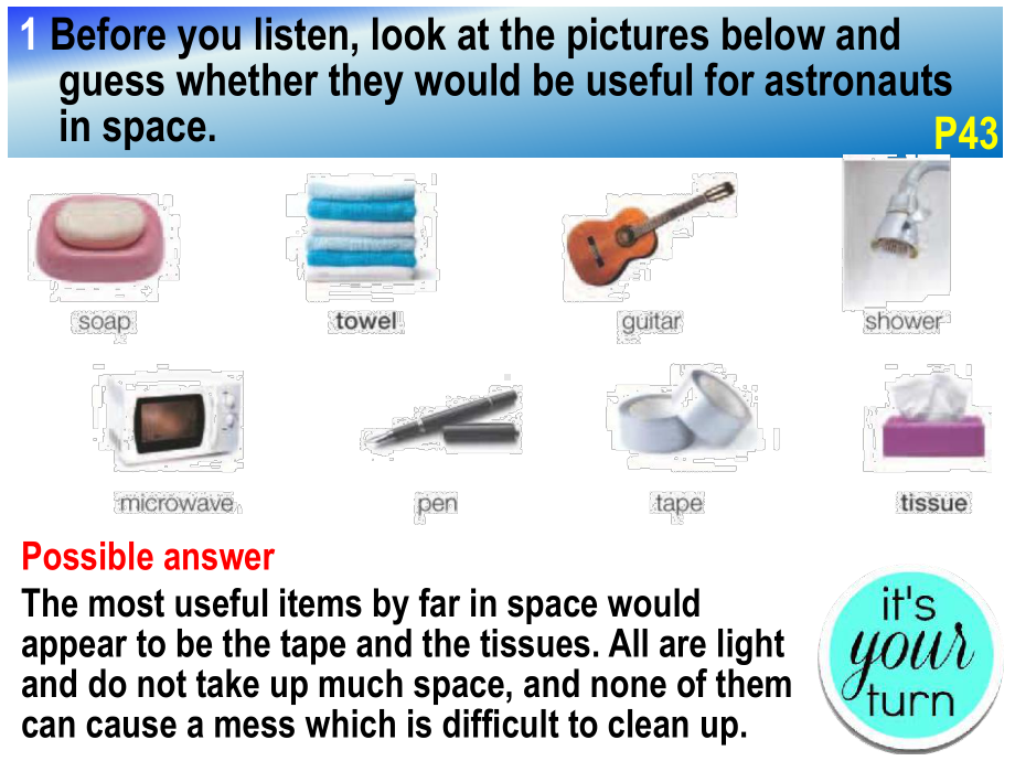 （2021新外研版）高中英语必修第三册Unit 4 Space Exploration Listening and Talkinppt课件.ppt_第2页