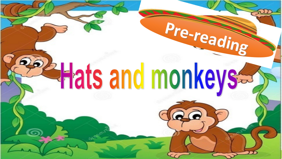 外研版一起四上readingforpleasurehatsandmonkeysppt课件含教案部级