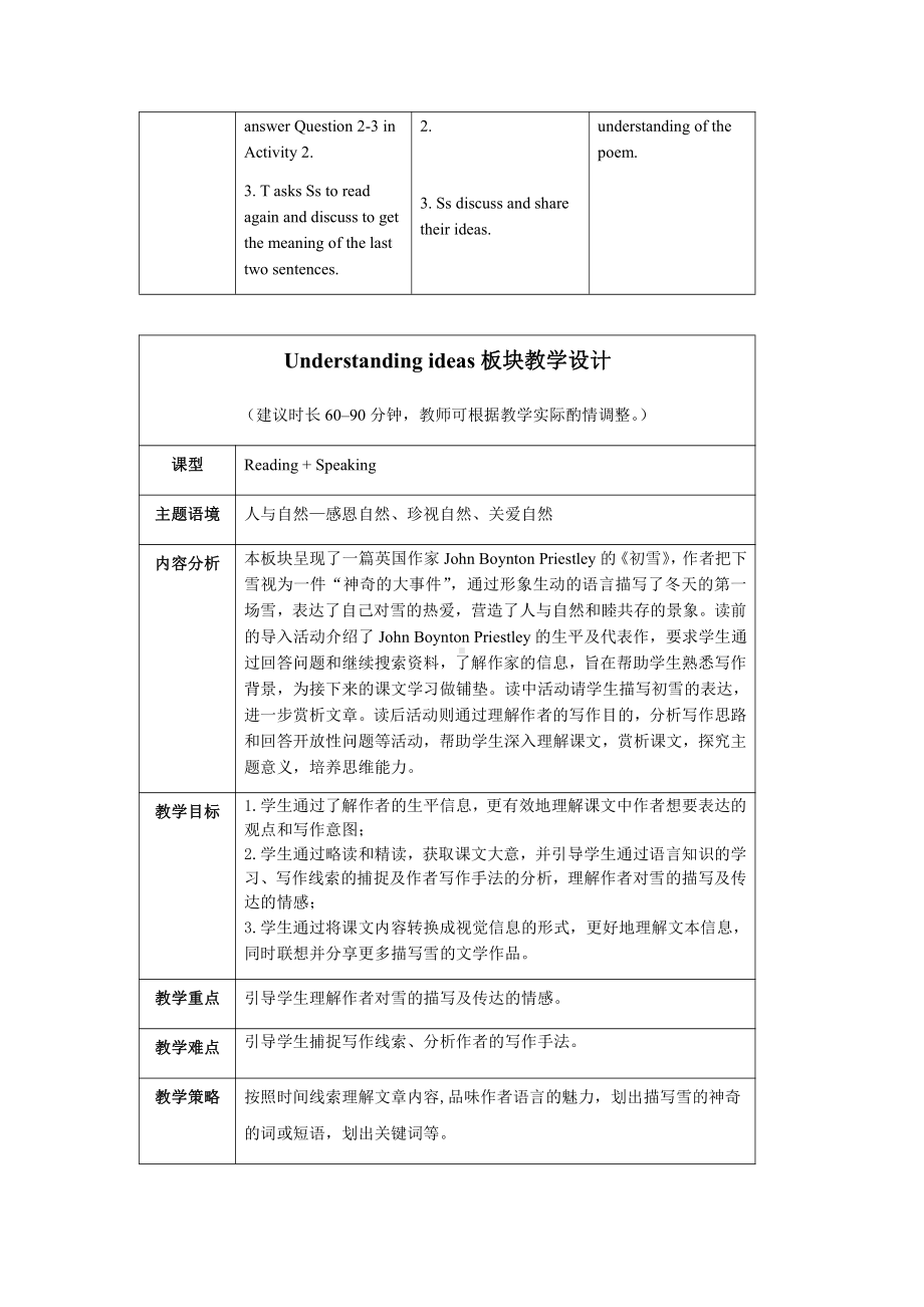 （2021新外研版）高中英语选择性必修第三册Unit6 Nature in words教学设计.docx_第3页