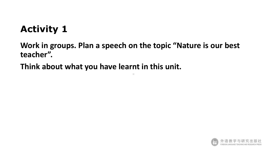 （2021新外研版）高中英语选择性必修第三册Unit5 Learning from naturePresenting ideas & Reflection ppt课件.pptx_第3页