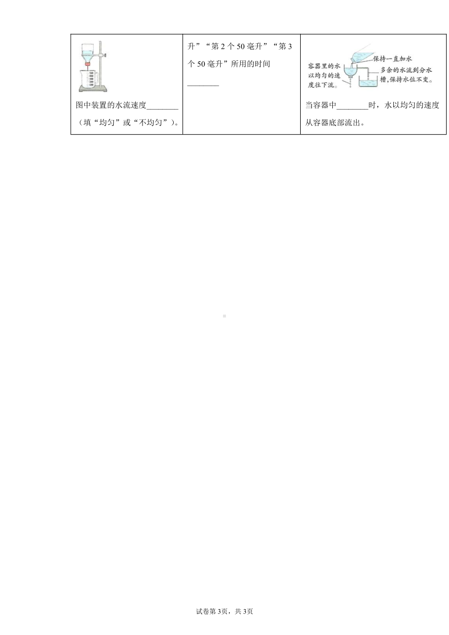 2022新教科版五年级下册科学期末测试题（含答案）.docx_第3页