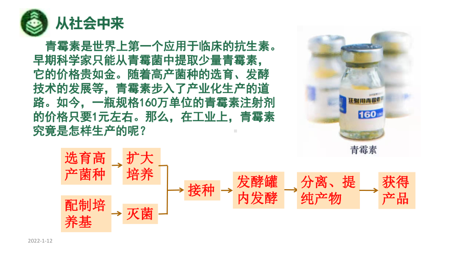 1.3 发酵工程及其应用 ppt课件-（新教材）2019新人教版高中生物选择性必修三（共21张PPT）.pptx_第2页