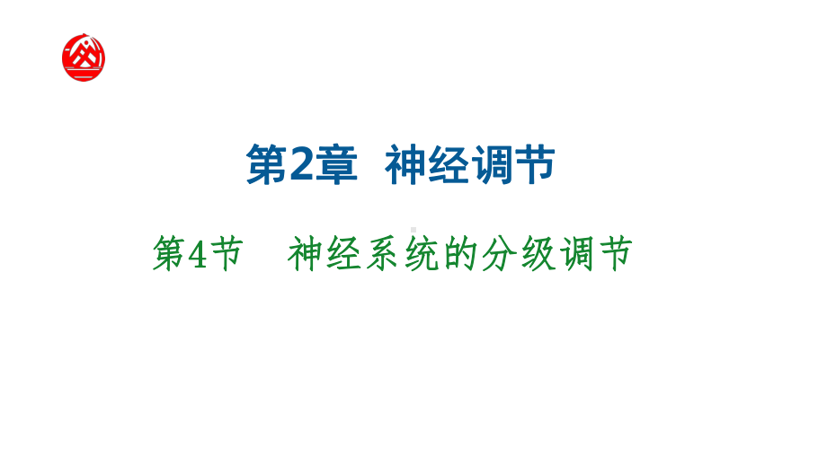 2.4 神经系统的分级调节 ppt课件-（新教材）2019新人教版高中生物选择性必修一.pptx_第1页