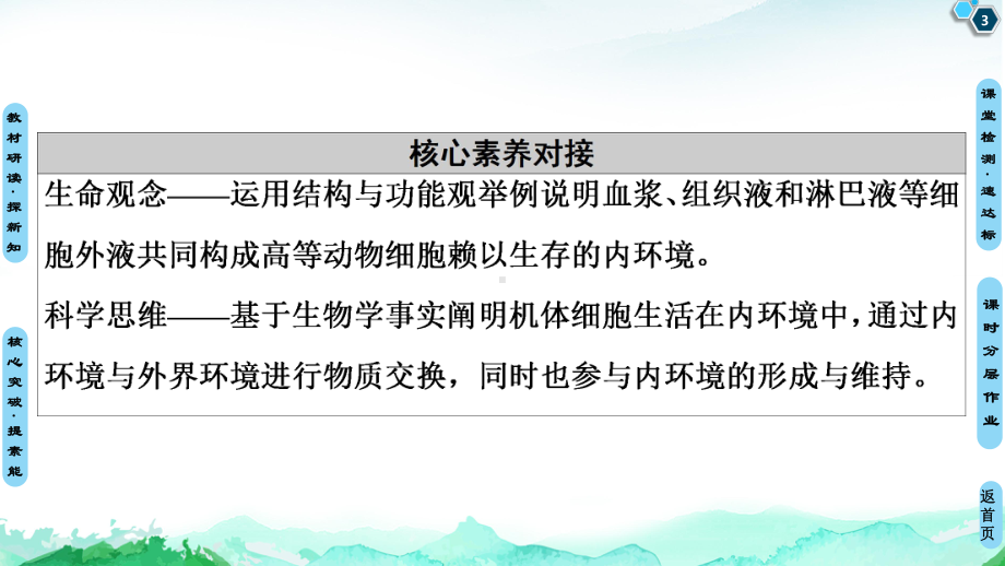 第1章 第1节　细胞生活的环境 ppt课件-（新教材）2019新人教版高中生物选择性必修一(共58张PPT).ppt_第3页