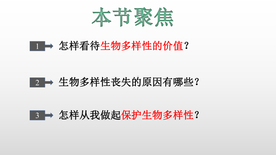 4.2 生物多样性及其保护 ppt课件-（新教材）2019新人教版高中生物选择性必修二 (2).pptx_第2页