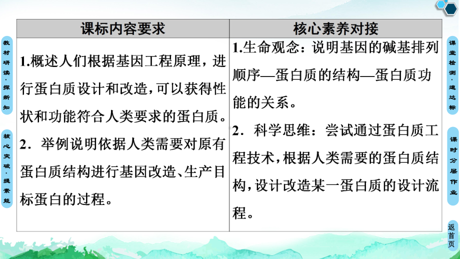 第3章 第4节 蛋白质工程的原理和应用 ppt课件-（新教材）2019新人教版高中生物选择性必修三.ppt_第2页