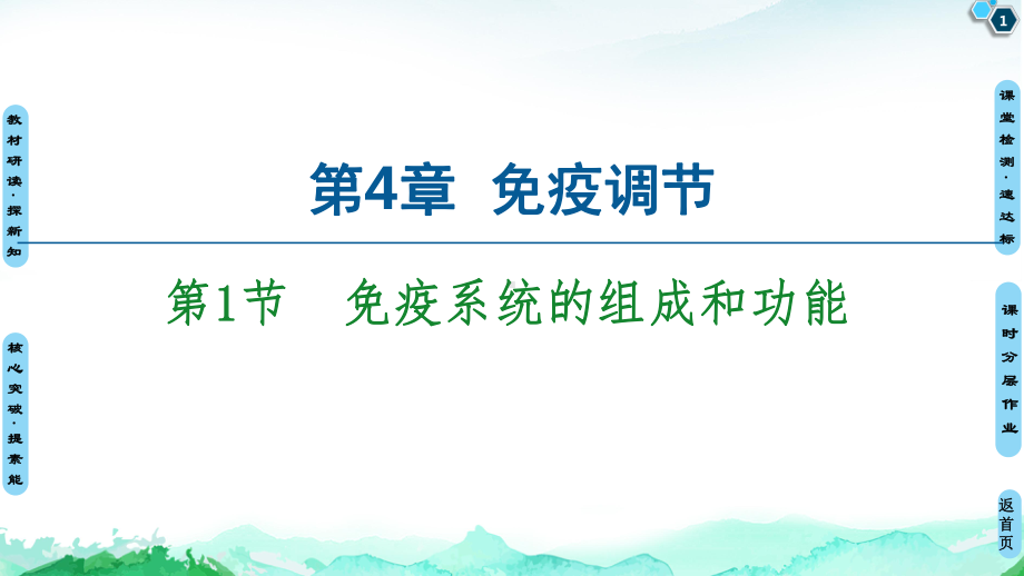 第4章第1节　免疫系统的组成和功能 ppt课件-（新教材）2019新人教版高中生物选择性必修一(共50张PPT).ppt_第1页