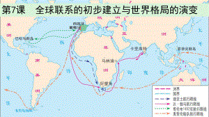 （新教材）2019统编版高中历史《必修中外历史纲要下册》第7课 全球联系的初步建立与世界格局的演变 20ppt.pptx