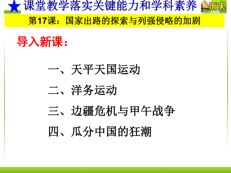 第17课 国家出路的探索与列强侵略的加剧 ppt课件-（新材料）2019统编版高中历史《必修中外历史纲要上册》.ppt_第2页