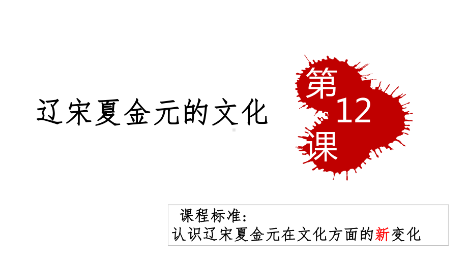 第12课 辽宋夏金元的文化 ppt课件-（新材料）2019统编版高中历史《必修中外历史纲要上册》 (2).pptx_第3页