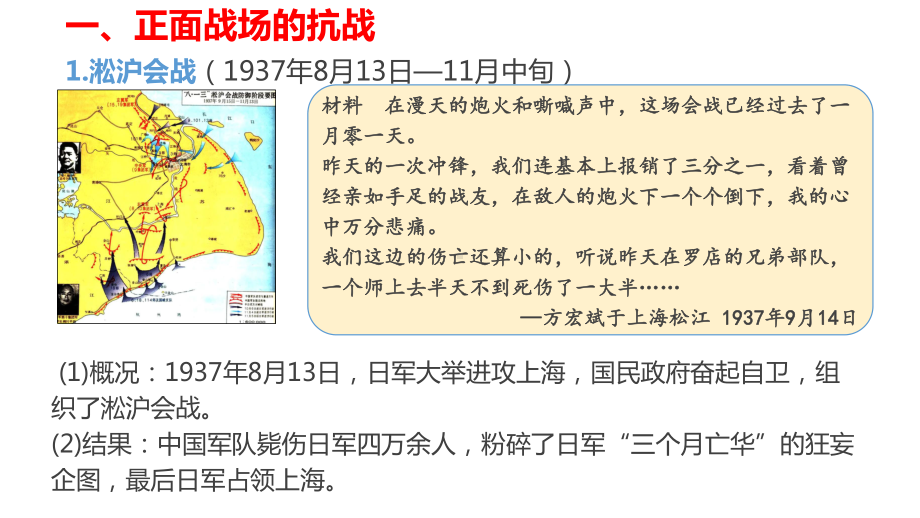 第24课 全民族浴血奋战与抗日战争的胜利 ppt课件-（新材料）2019统编版高中历史《必修中外历史纲要上册》 (3).pptx_第2页