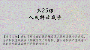 第25课 人民解放战争 ppt课件-（新材料）2019统编版高中历史《必修中外历史纲要上册》 (6).pptx