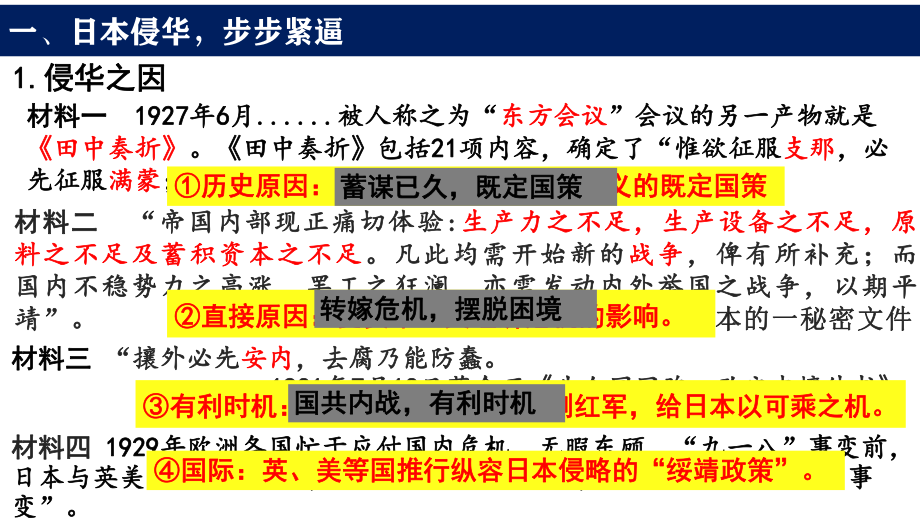 第23课 从局部抗战到全面抗战 ppt课件-（新材料）2019统编版高中历史《必修中外历史纲要上册》 (8).pptx_第2页