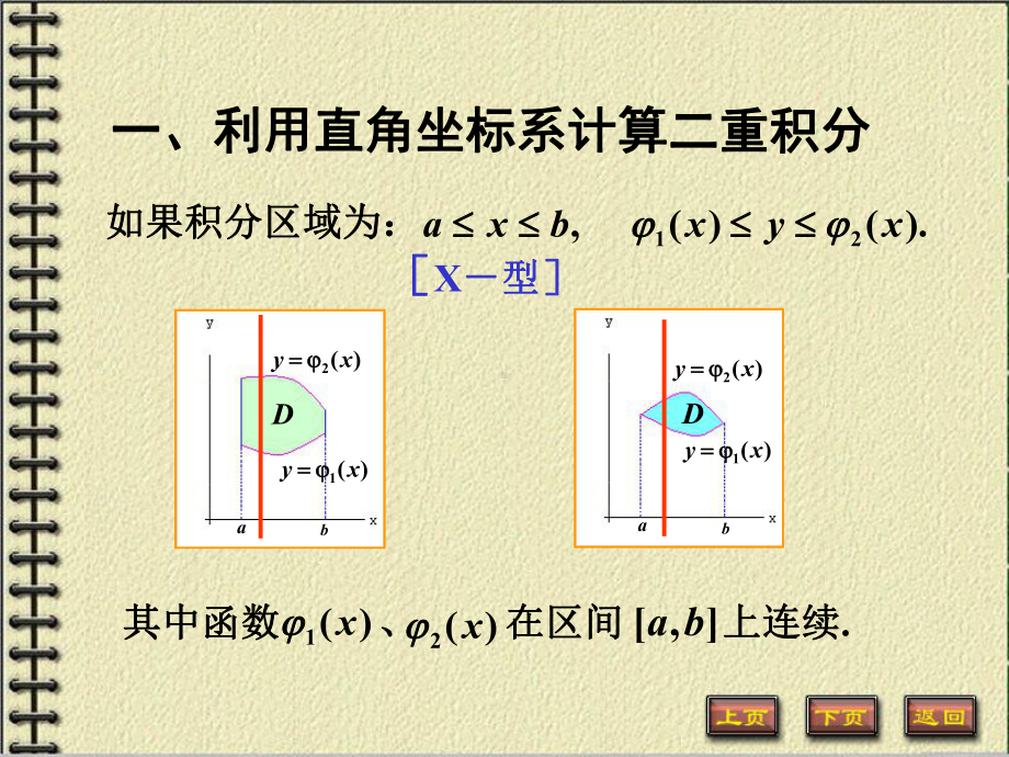 微积分下册重积分课件：2.二重积分的计算法(1).PPT_第2页