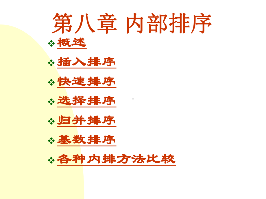 数据结构复习课件：Data Structure -Sorting.PPT_第1页