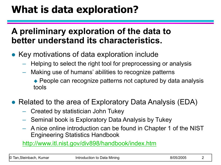 数据挖掘课件：chap3-data-exploration.ppt_第2页