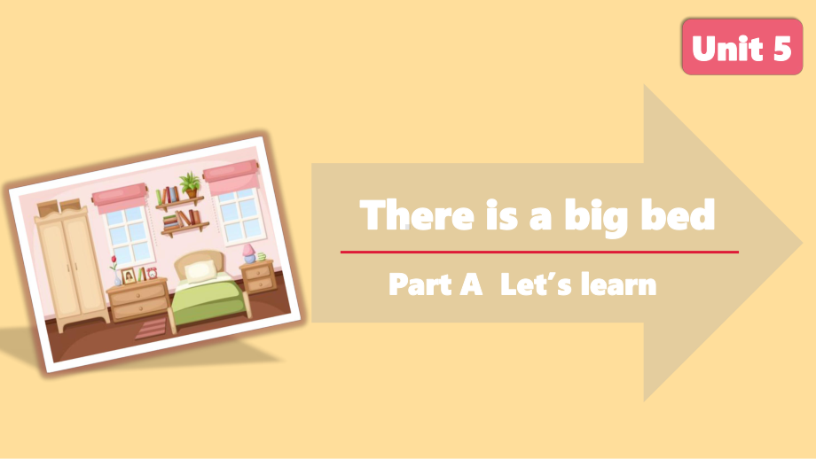 人教PEP五上册 Unit 5 There is a big bed A Let’s learn.pptx_第1页