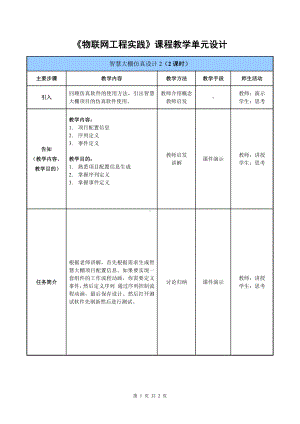 物联网工程实践资料：教学单元17.doc