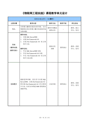 物联网工程实践资料：教学单元13.doc