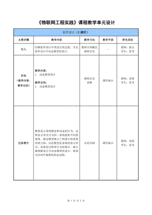 物联网工程实践资料：教学单元08.doc