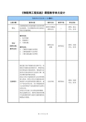 物联网工程实践资料：教学单元11.doc