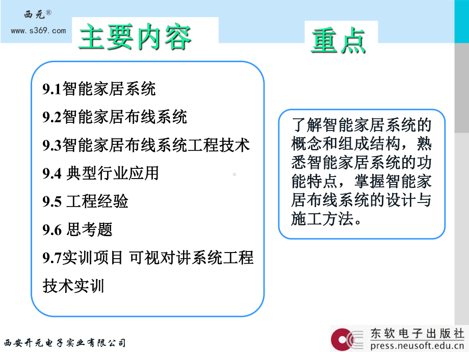 《物联网工程布线技术》课件：09-单元9 智能家居系统布线设计与安装技术.ppt_第3页