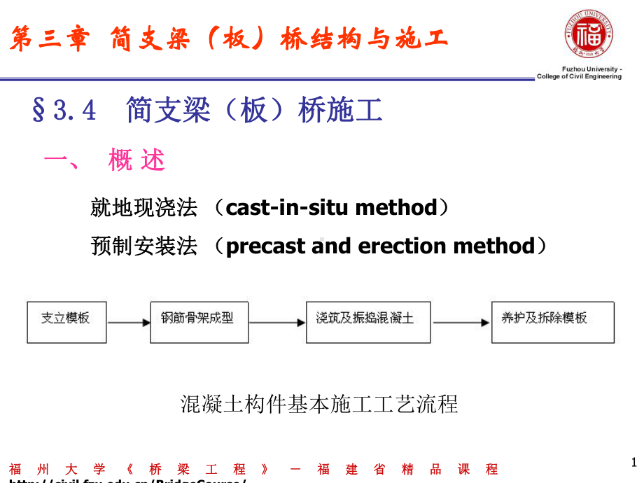 桥梁工程课件：3第三章++简支梁(板)桥(2).pptx_第1页